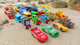 Hunting Toys Lightning Mcqueen, Cruz, Mater, Tayo, Rogi, Gani, Lani, Thomas and Friends, Robocar