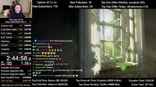 The Last of Us Speedrun World Record for Easy mode Glitchless NG+ (2:44:56)