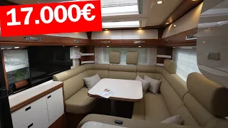 17.000€ Wohnmobil Hecksitzgruppe 🧲 vollintegriert Carthago Liner for two I53 Iveco Air Pro