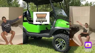 LAST TO LEAVE GOLF CART WINS 10,000$