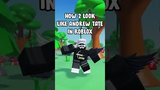 How to look like @andrewtate in #roblox  #shorts