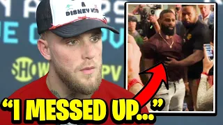 Jake Paul & Tyron Woodley Get Into A FIGHT At Press Conference