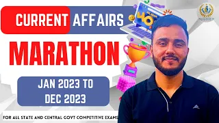 Current Affairs Marathon Jan 2023 - Oct 2023 | For JKSSB VLW SSC RRB EMRS etc | By Tawqeer Sir