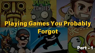 Playing Games That You Probably FORGOT...