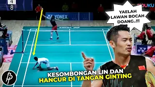 Sombong Unggul Duluan, Lin Dan Kena Tikung Ginting Hingga Gagal Juara