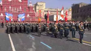 Кремлевские курсанты на Параде Победы 9 мая 2013г.