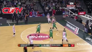 Player of the game: Lazić | Zalgiris : Crvena zvezda mts, EuroLeague, Round 16