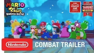 Mario + Rabbids Kingdom Battle: Combat Gameplay Trailer - Nintendo Switch