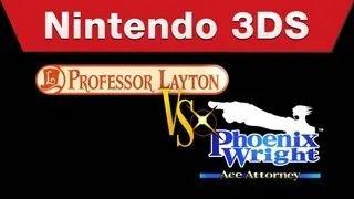 Nintendo 3DS - Professor Layton vs. Phoenix Wright: Ace Attorney Teaser Trailer