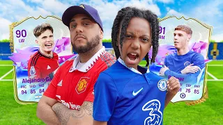 CAN I BEAT ZiZi IN SURVIVAL? FC 24 CHELSEA v MAN UTD