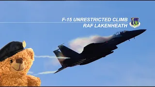 Amazing F15 Unrestricted Climb | Just wait for the second F15
