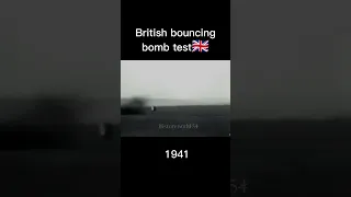 British bouncing bomb test 🇬🇧#country #history #like #capcut #shorts #subscribe
