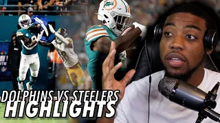 Dolphins vs Steelers | Week 7 2022 Game Highlights Reaction