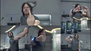 All Norman Reedus Funny Camera Poses in private room Death Stranding