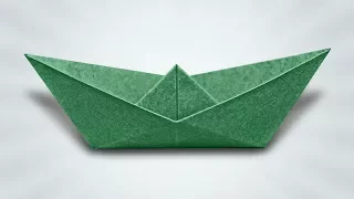 How to Make a Paper Boat (Origami Instructions)