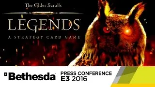 Elder Scrolls Legends Stage Show - E3 2016 Bethesda Press Conference