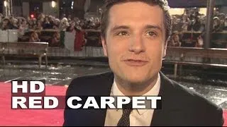 The Hunger Games: Catching Fire: Josh Hutcherson "Peeta Mellark" London World Premiere Interview