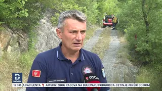 Požari u Podgorici i Nikšiću, vatrogasci apeluju na građane