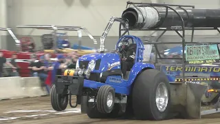 Tractor Pulling 2022 8,500lb. Mod Turbo Tractors In Session 3 Action At Keystone Nationals