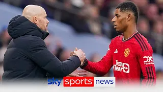 Erik ten Hag calls on Manchester United fans to support Marcus Rashford