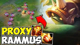 I INVENTED A NEW PROXY RAMMUS STRATEGY! (BETTER THAN SINGED?)