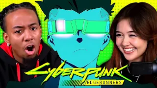 ANIME FANS React to Cyberpunk Edgerunners EPISODE 1 | Let You Down