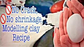 SUPER STRONG,NOT EASILY CRACK homemade air dry clay