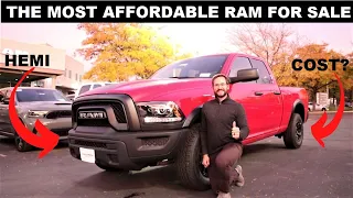 New Ram 1500 Warlock: Full Tour Of The Cheapest New Ram You Can Buy