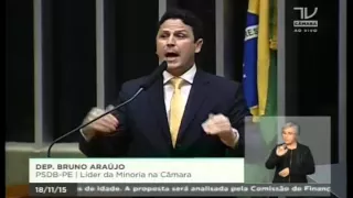 Dep. Bruno Araújo (PSDB) defende a derrubada do veto ao voto impresso em eleições