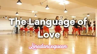 The Language of Love Line Dance (High Intermediate)  Niels Poulsen Demo & Count