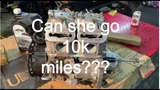 How long will a skidoo Etec last? High mileage Etec rebuild