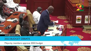 Majority members approve 2022 budget
