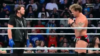 chris jericho vs AJ style segment - WWE smackdown 2/18/16