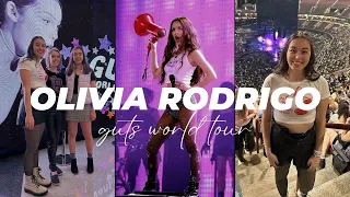 attending olivia rodrigo's GUTS world tour as a 26 year old girl