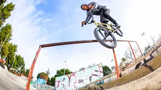 One Shot: Courage Adams' BMX Line in Madrid | Lined Up