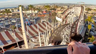 Is Giant Dipper at Belmont Park too ROUGH? - Belmont Park, San Diego Vlog - January 2021