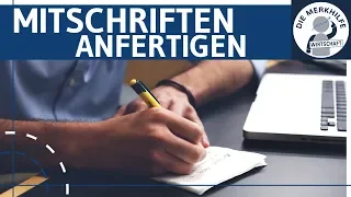 Mitschreiben im Unterricht - aber wie? Tipps & Tricks für bessere Noten