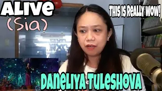 Daneliya Tuleshova - Alive Cover Reaction | America's Got Talent Performance