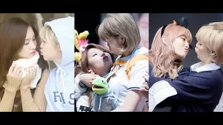 TWICE Jeongyeon feat. J-line (Mina, Sana, Momo) - She is a flirt