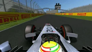 F1 LRCLUB VCR 2013 V2.0 -Sergio Perez onboard- Canada