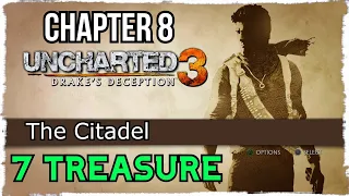 UNCHARTED 3 | CHAPTER 8 | TREASURE LOCATIONS | (7 Treasures)