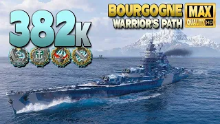 Battleship Bourgogne: Aggressive behind the enemy lines - World of Warships