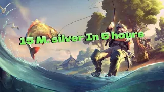 Albion Online Fishing. 15 million silver in 5 hours