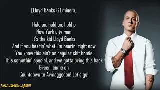 Eminem - Armageddon (The Invasion Part 3) ft. Lloyd Banks & DJ Green Lantern (Lyrics)