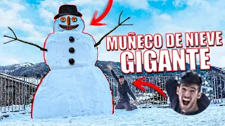 CREAMOS UN MONSTRUO DE NIEVE DE +1000 Kg !! *UNA TONELADA* Makiman