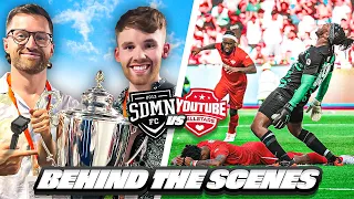 I COMMENTATED the SIDEMEN Charity Match 2023 - BEHIND THE SCENES