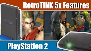 RetroTINK 5x Features Showcase with PlayStation 2 NTSC & PAL | Best HDMI Solution for PS2 + Gameplay