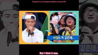 Running man Engsub - Monday Couple Ji Hyo admits she has feelings for Gary