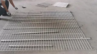 show you how to install welded gabion basket wire spiral wire