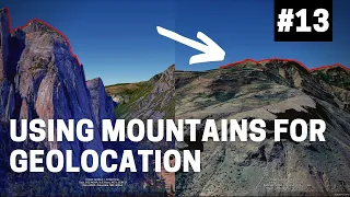 OSINT At Home #13 – Using mountains to geolocate a photo or video